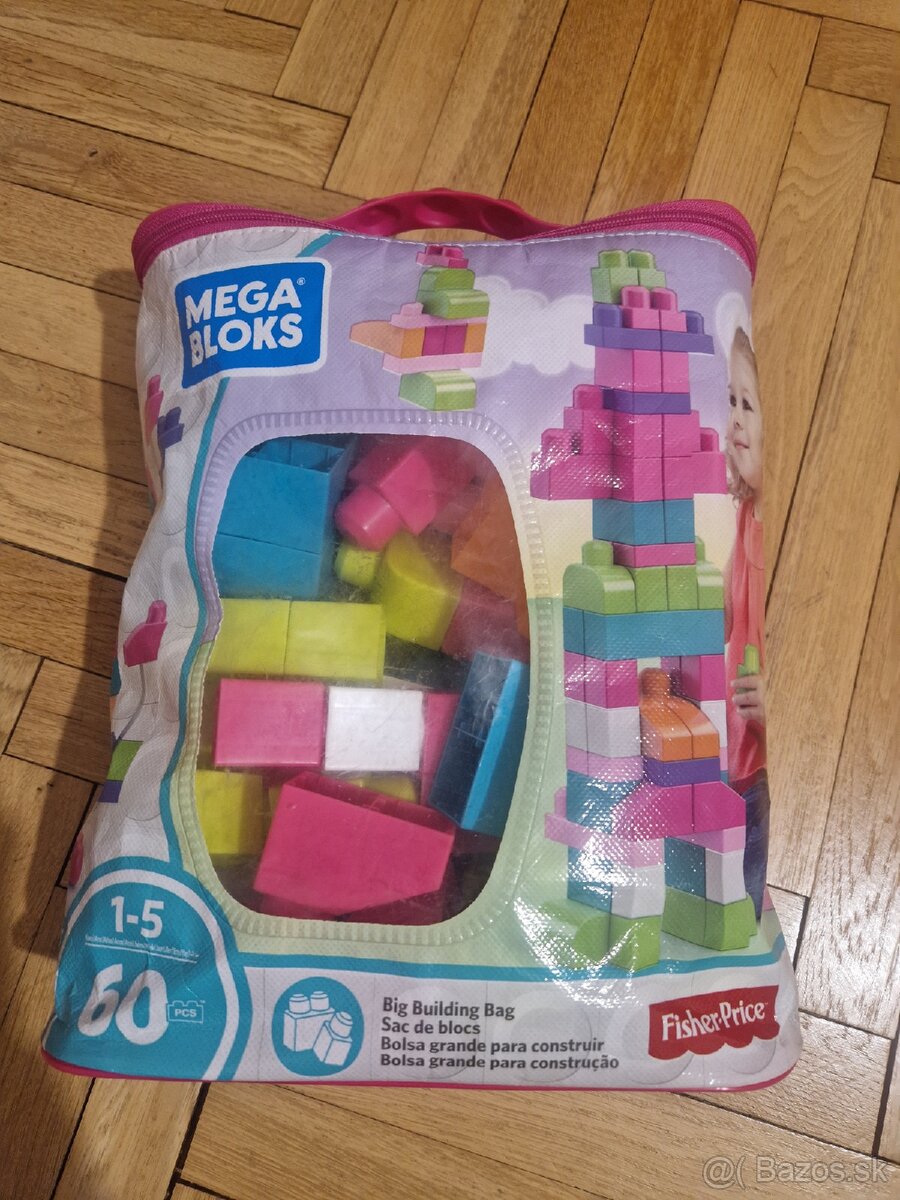 Stavebnica Mega blocks 60 ks