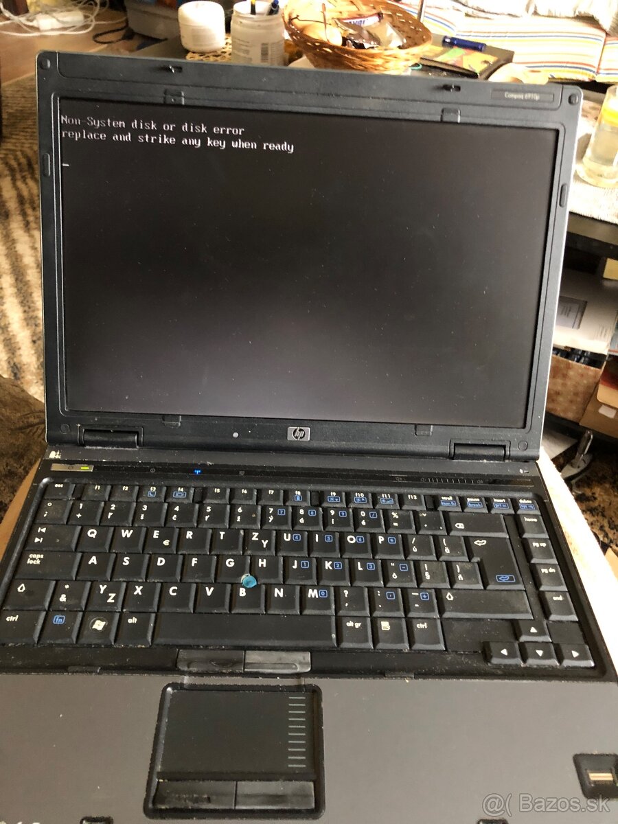 Predám za 10e polofunkčný notebook HP compaq 6910p