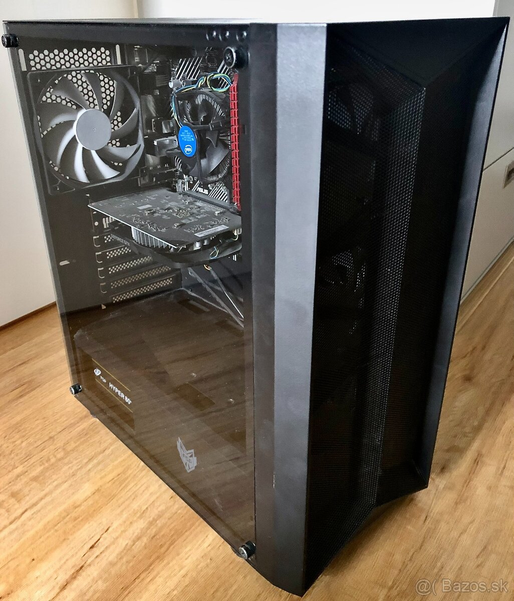 Predám stolný počítač – i3 10100F, GTX 1050 Ti, 8 GB RAM