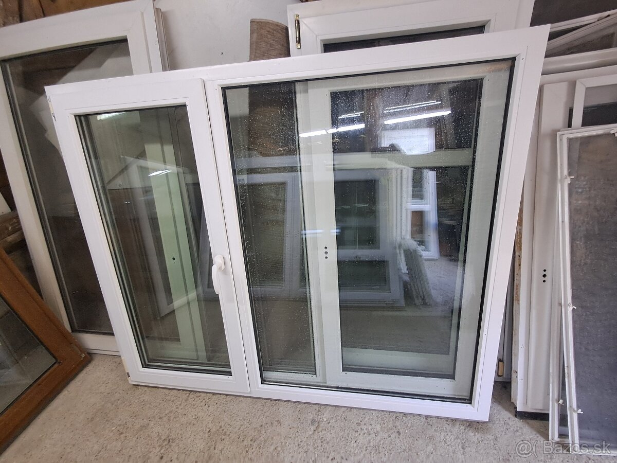 Predám plastove okna 175 x 145 cm