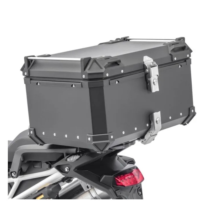Topcase hliníkový 65L,alu kufor