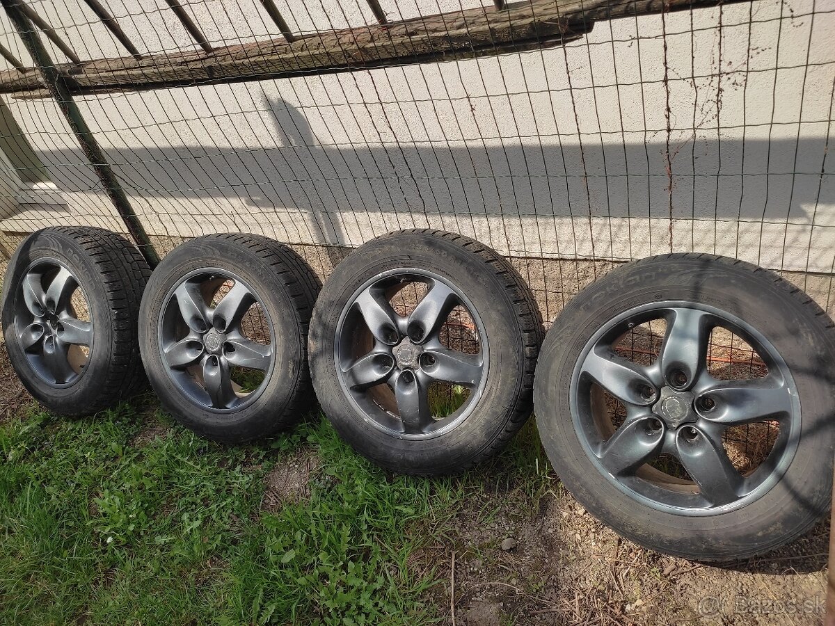 Predám disky a pneu Porsche 5x130 8J ET 57 r18.