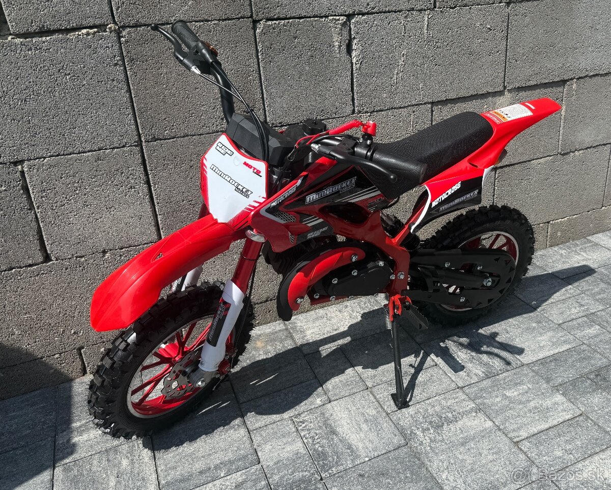 Minicross červená Záruka 2roky