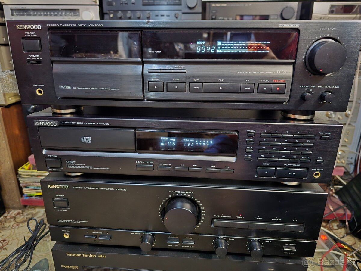 Kenwood Hifi zostava KA-1030+DP-1030+KX-3030