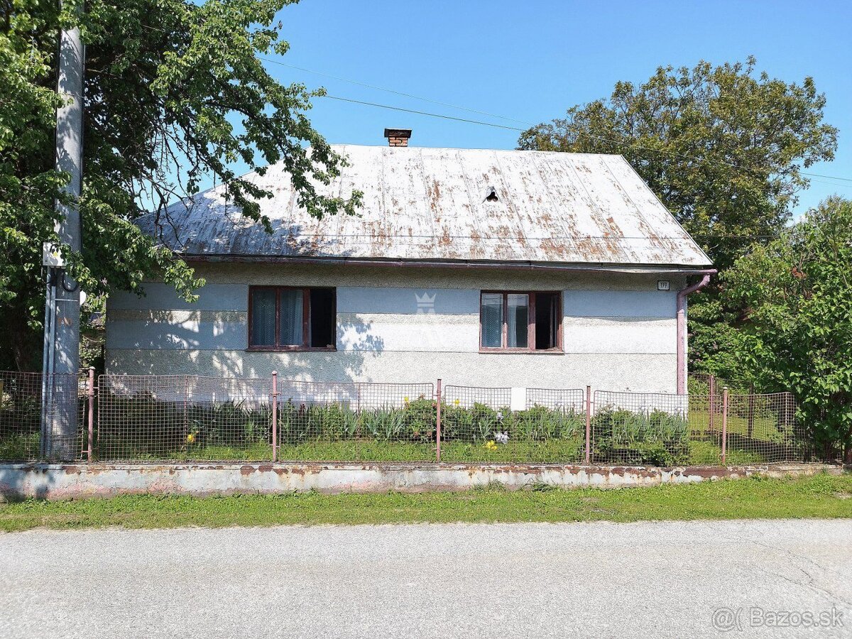 RODINNÝ DOM, CHALUPA, OBEC ČERTIŽNÉ, OKRES MEDZILABORCE