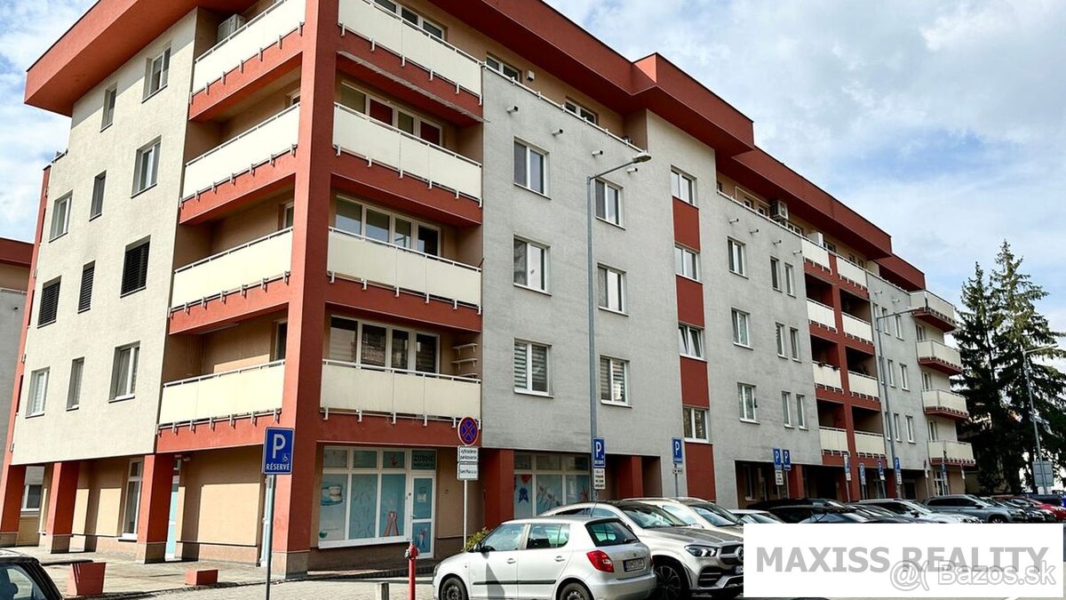 1- izbový byt na Bakossovej ulici, centrum, 45 m2