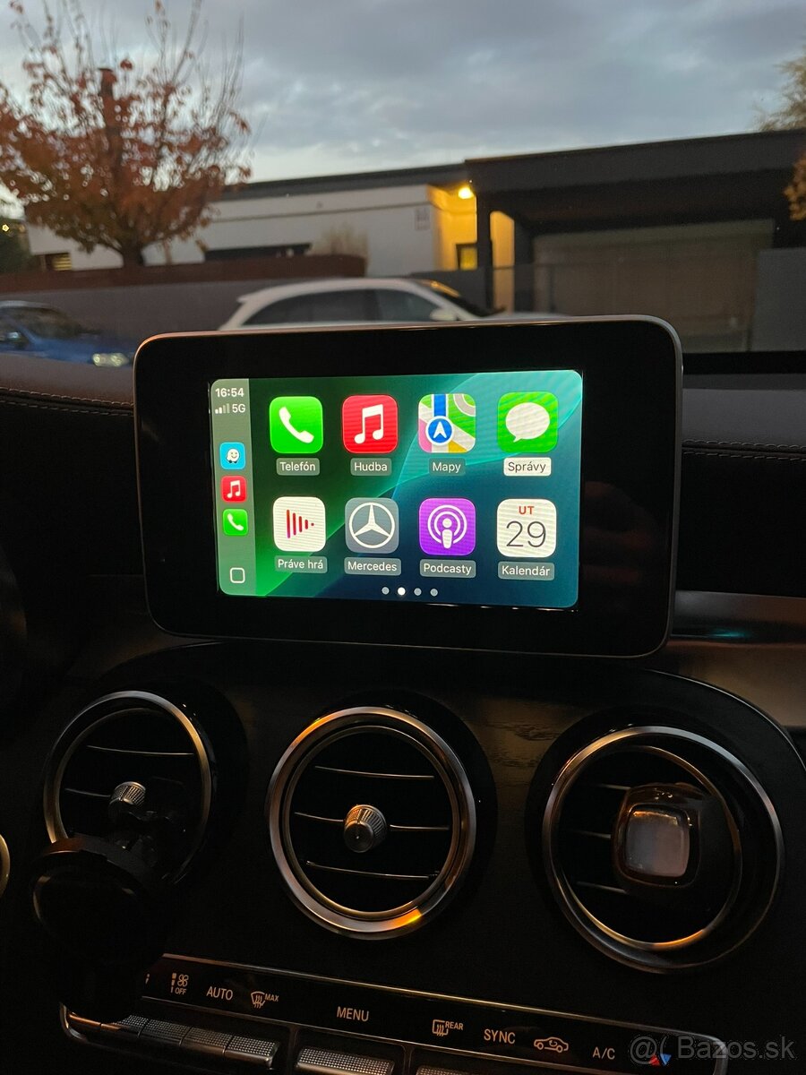 Mercedes Benz - Apple CarPlay, Android Auto, AMG menu