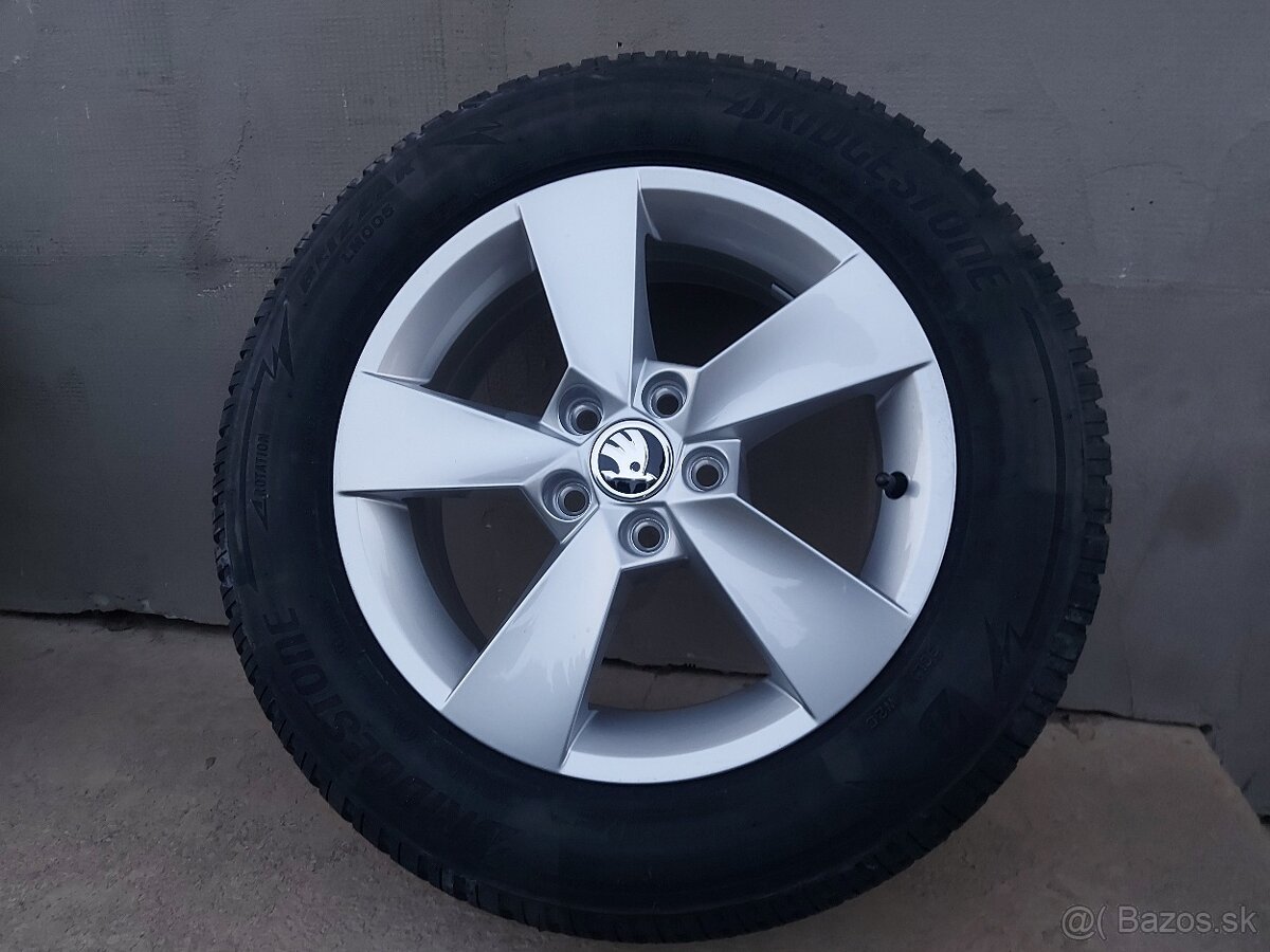 5,5Jx15 5x100 ET40 - NOVÉ disky ŠKODA FABIA IV