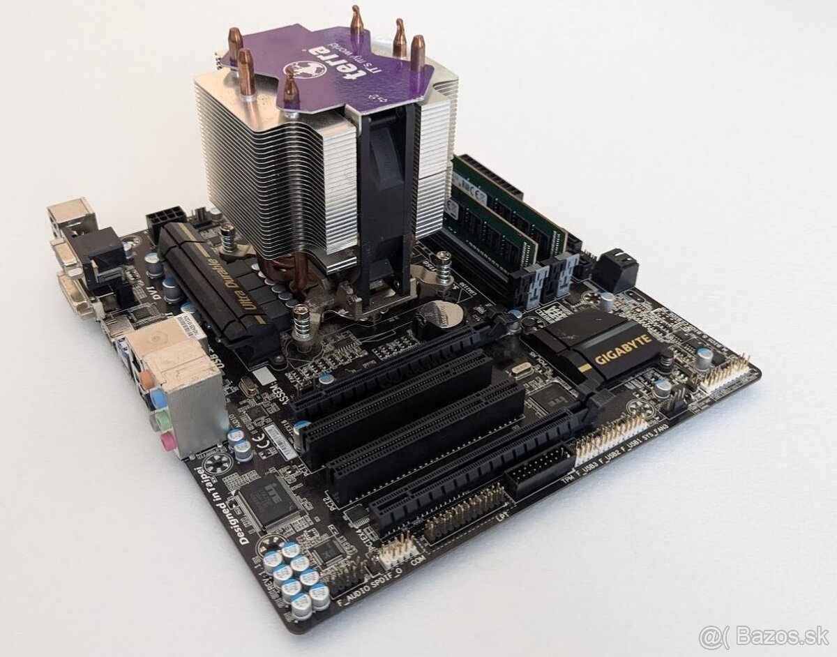 Gigabyte GA-Z87M-D3H + i5 4690 + 8GB DDR3