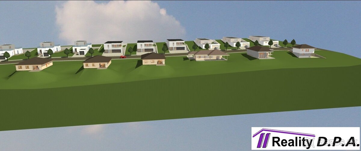 Stavebné pozemky v novej zóne Záborie