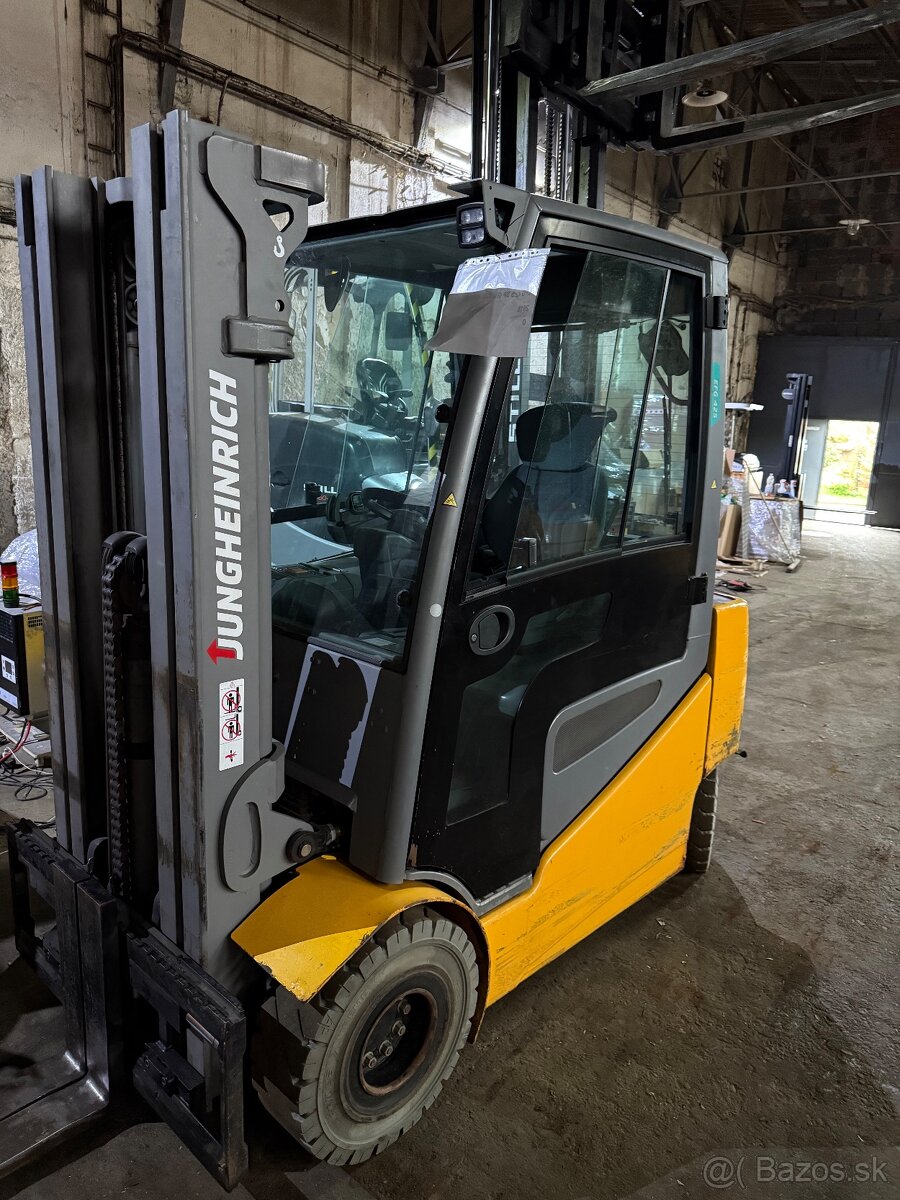 ✳️ Akce el. VZV Jungheinrich EFG 425k zdvih triplex 4,7m ✳️