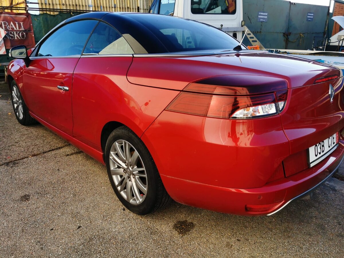 Renault megane cabrio 2012,