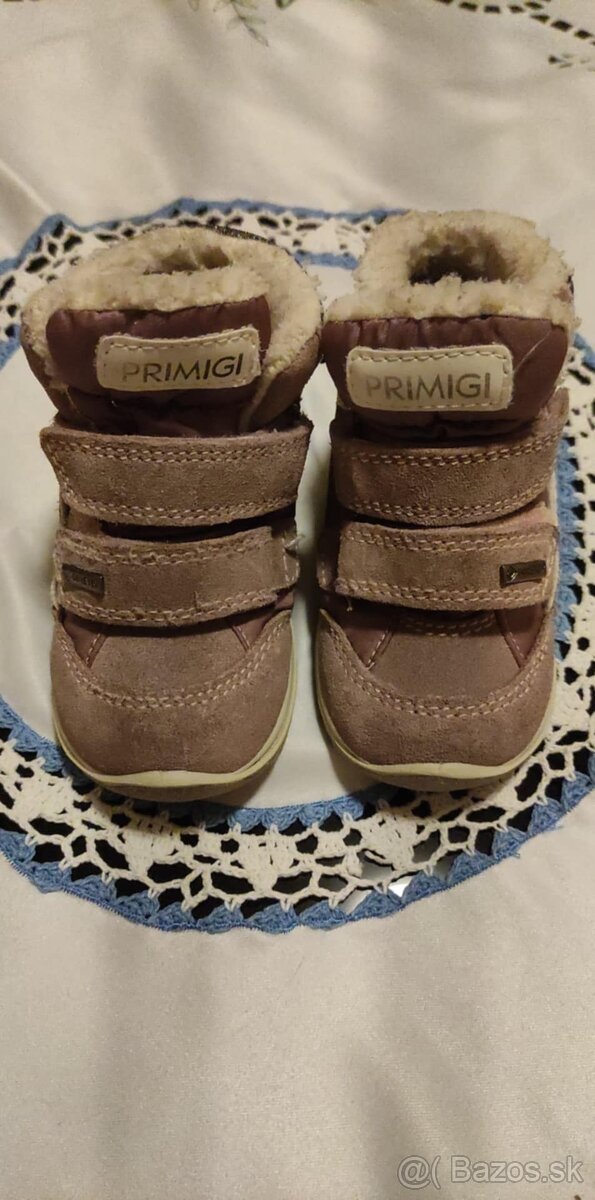 Dievčenské zimné topánky