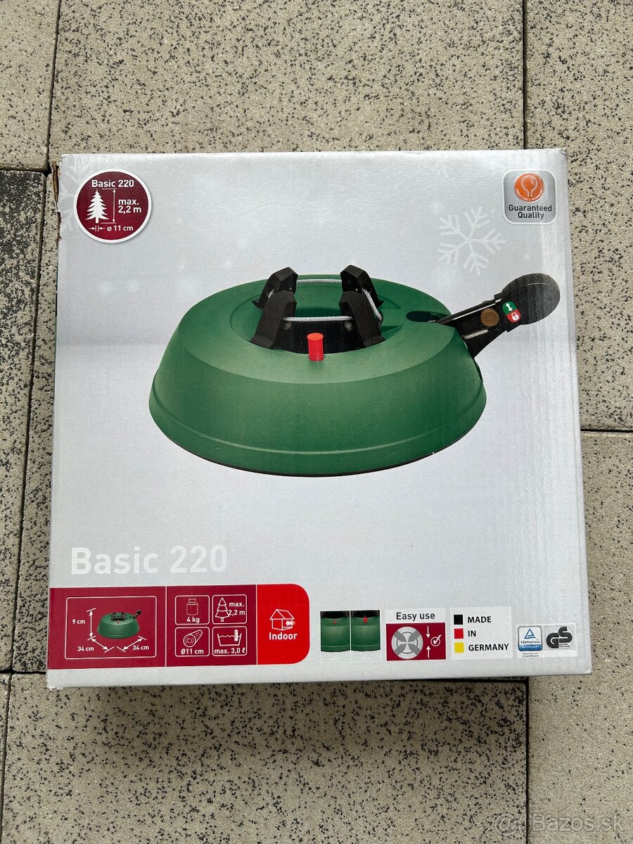 Stojan na živý vianočný stromček