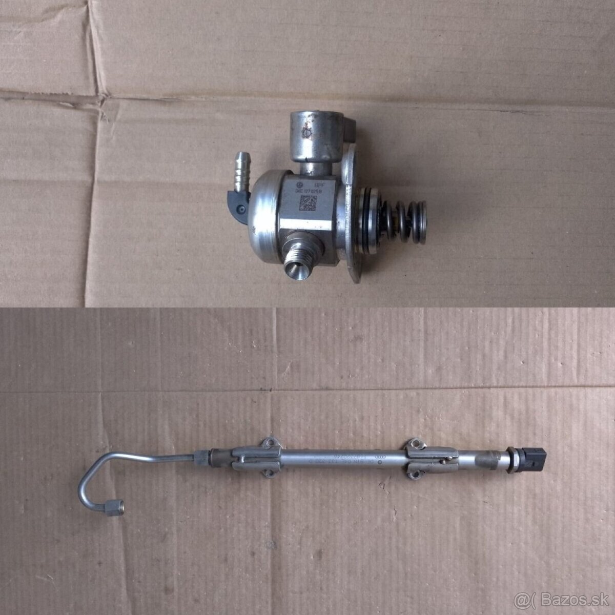 palivové čerpadlo a rampa 1.4TSI