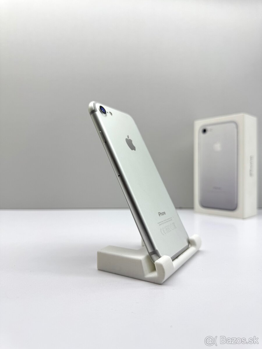 iPhone 7 SILVER NOVÁ BATÉRIA 100%