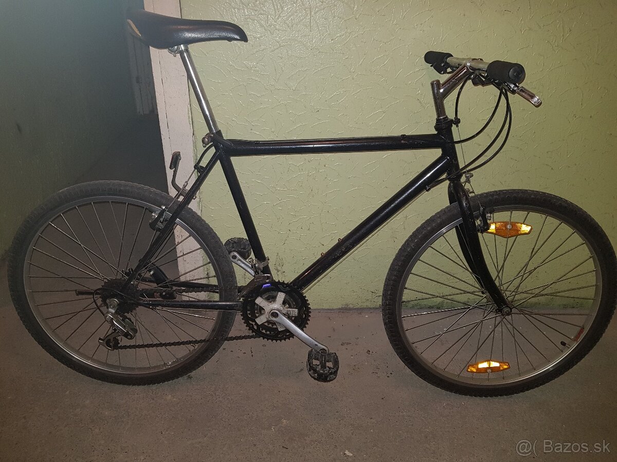 Horský bicykel kolesá 26", oceľový rám 19"