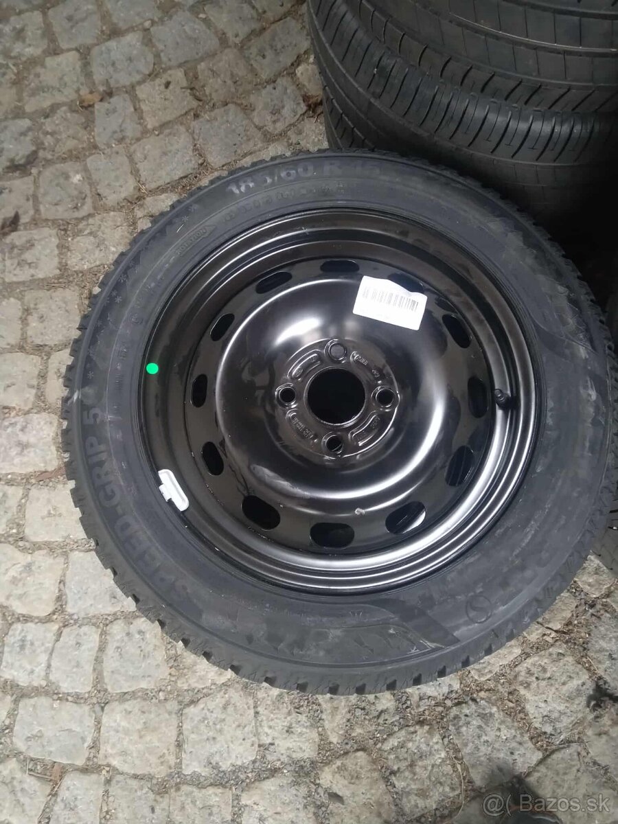 FORD R 15 + TPMS + zimné 185/60 15.