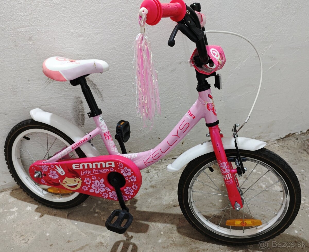Detský bicykel Kellys "EMMA", veľkosť 16"