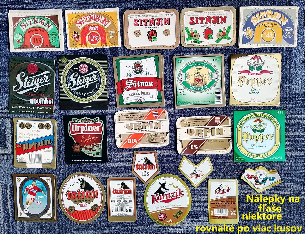 Pre zberateľa pivných suvenírov