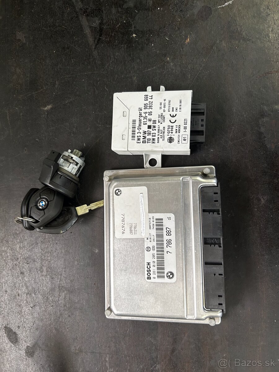 Riadiaca jednotka, EWS, spínačka, kluč pre BMW E39