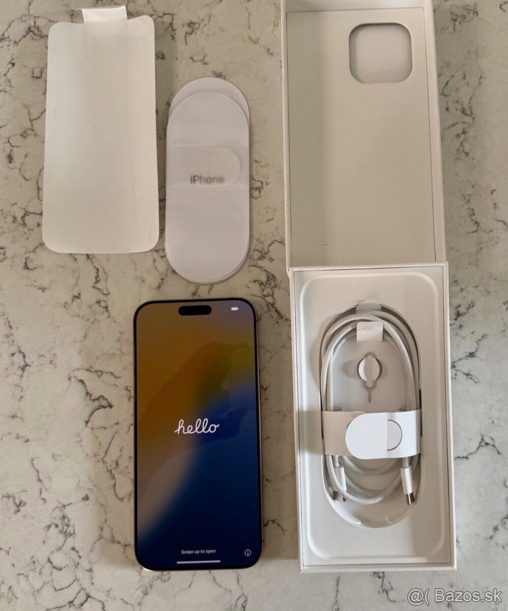 iPhone 16 pro max 256 púštny titán