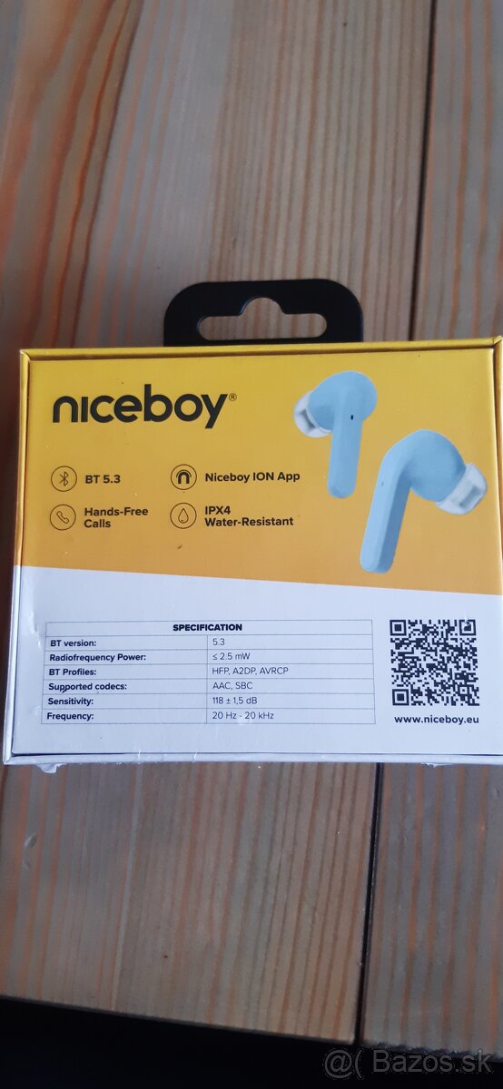Bezdrôtové slúchadlá Niceboy