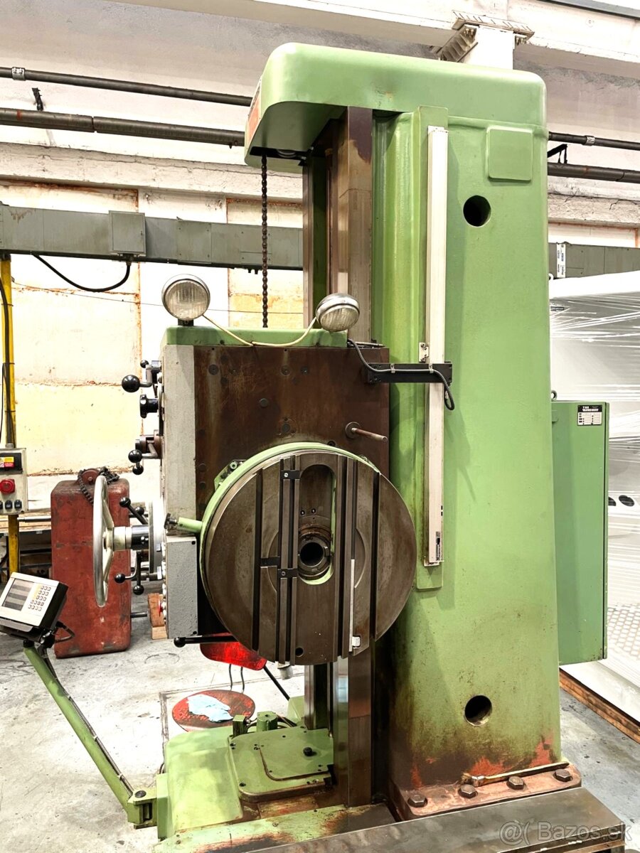 W 100 A - Vodorovná vyvrtávačka Stolová Tos Varnsdorf