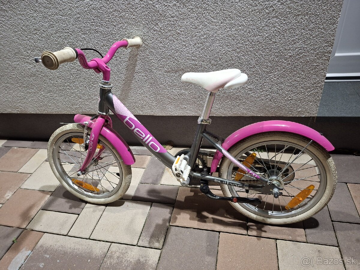 Predám dievčenský bicykel Author Bello 16
