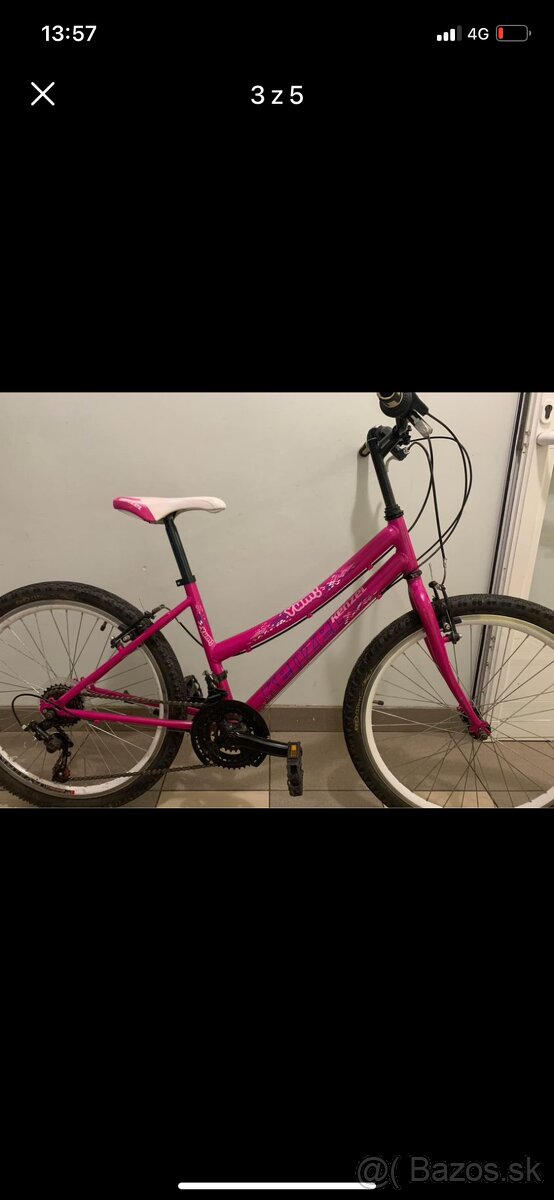 Dievčenský bicykel kenzel 24