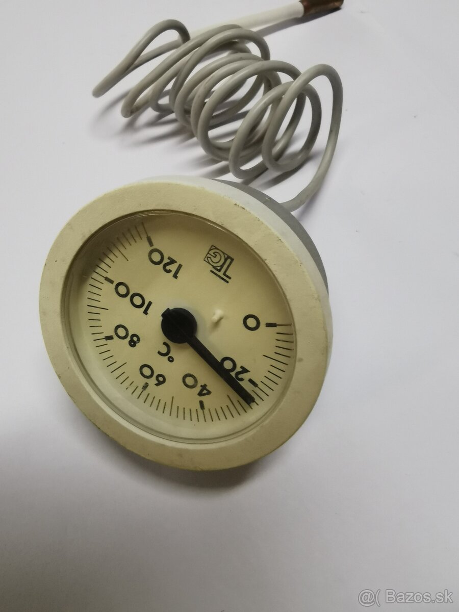 Teplomer kotlový kruhový 52 mm 0 -120 °C