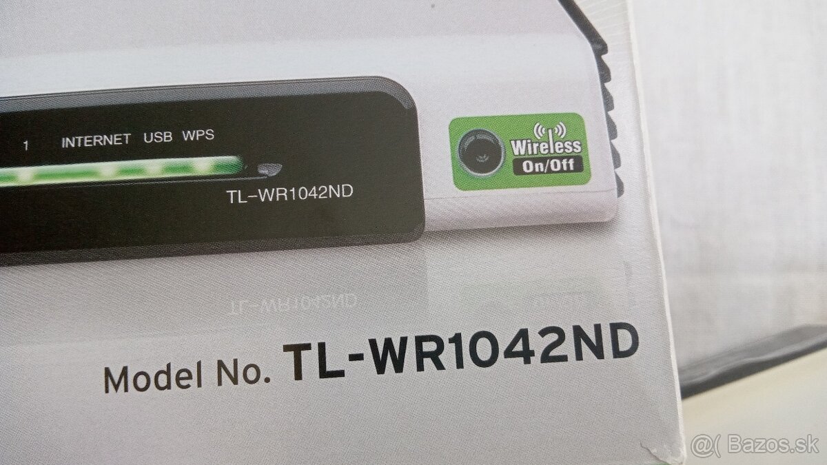 wifi router TP Link model TL-WR1042ND