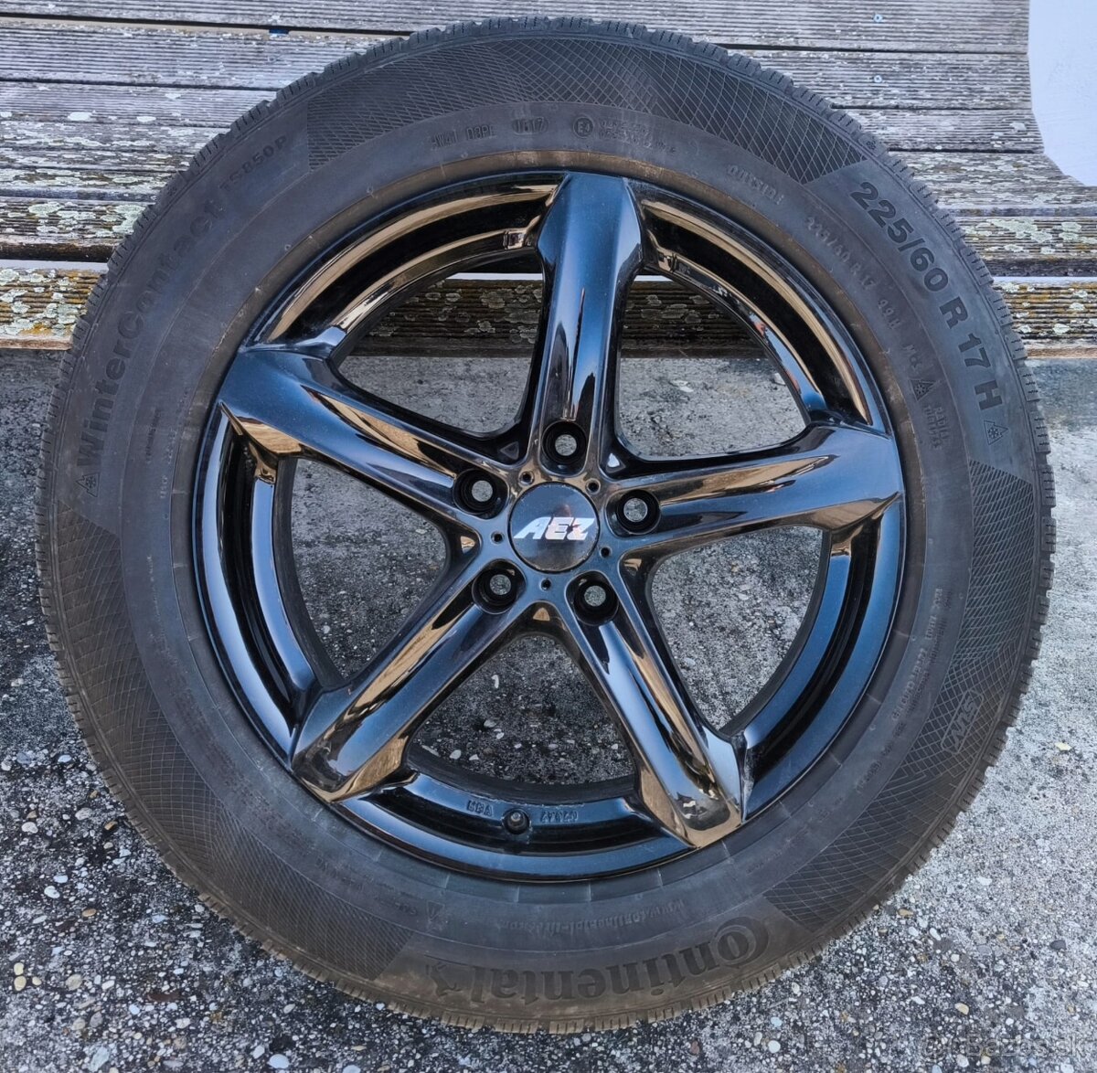 Elektróny na Hyundai / Kia r17 Continental zimné gumy