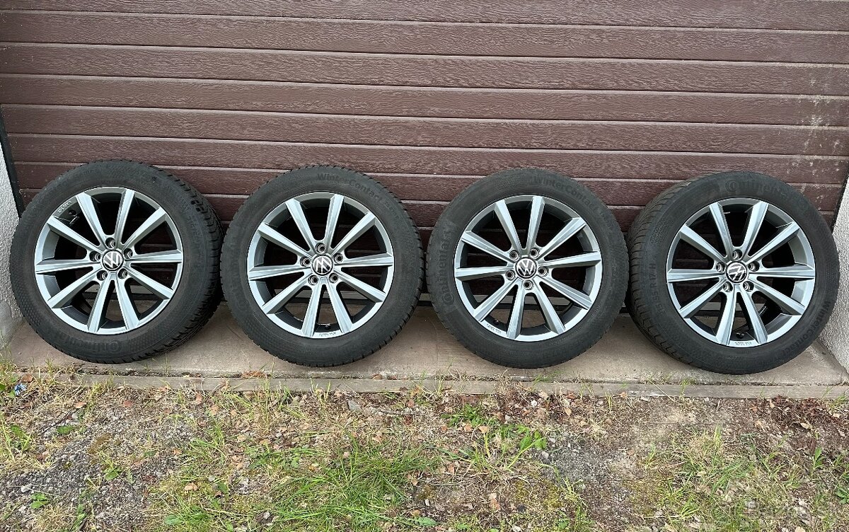 Originální alu kolesá volkswagen merano antracit 5x112