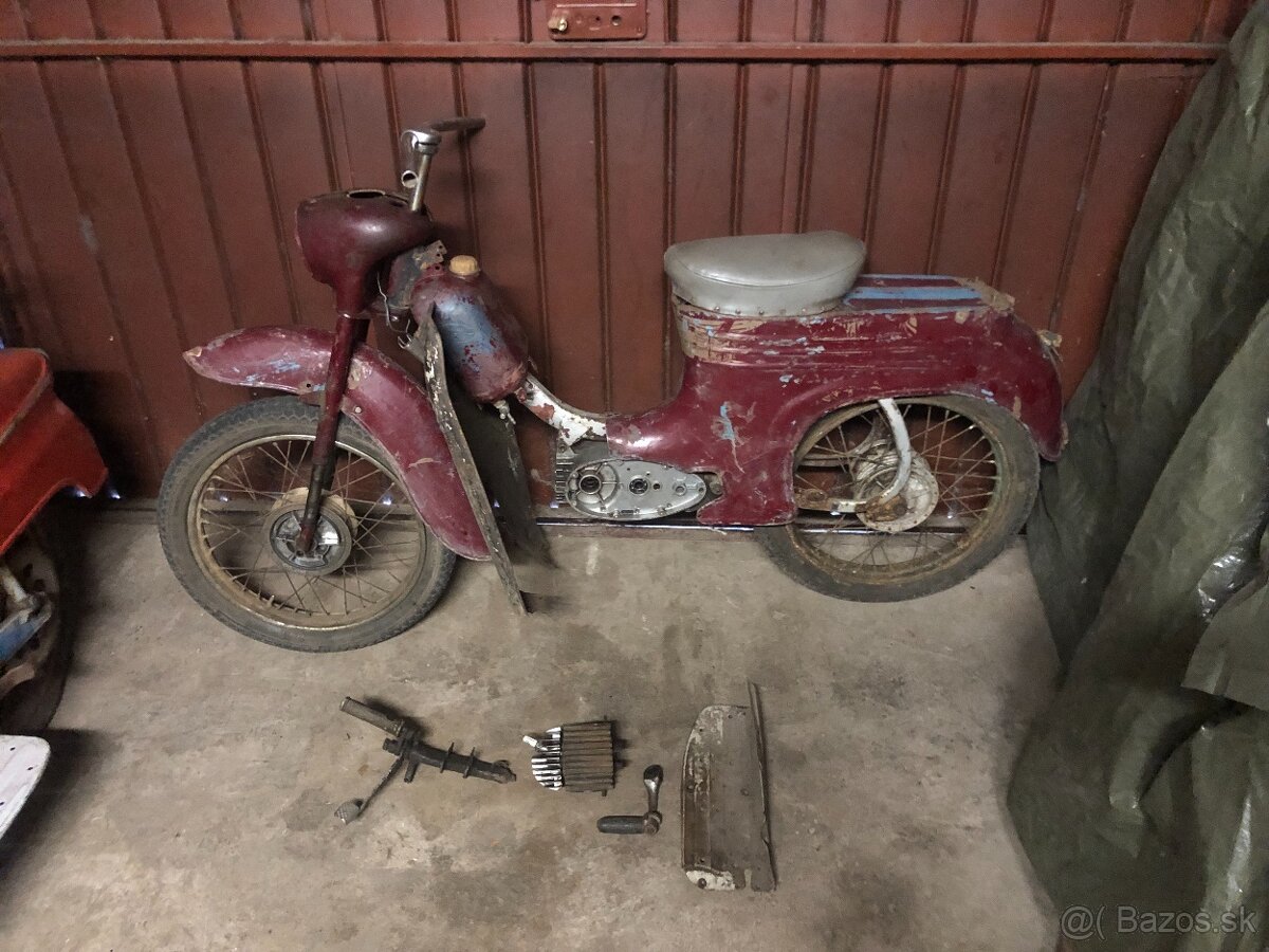Torzo Jawa 555 1958