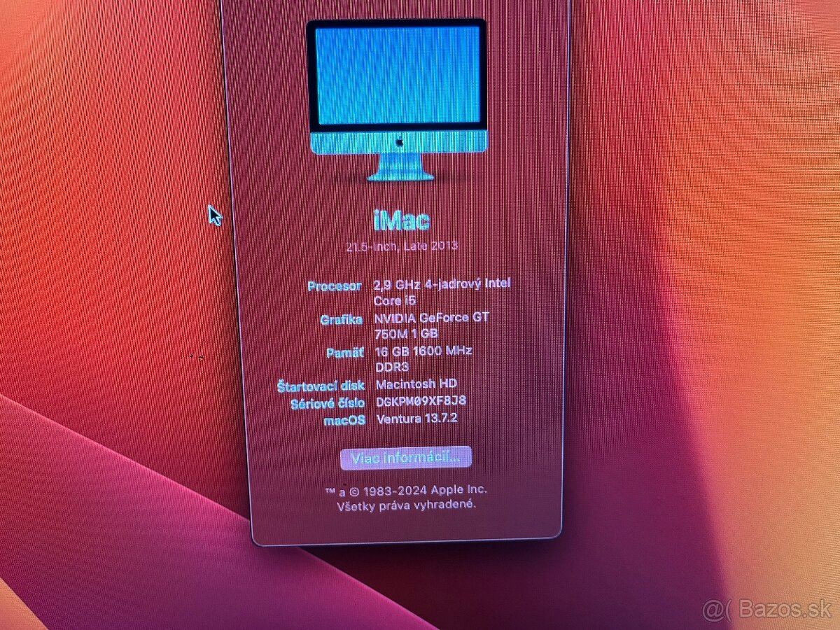 Apple iMac 2013