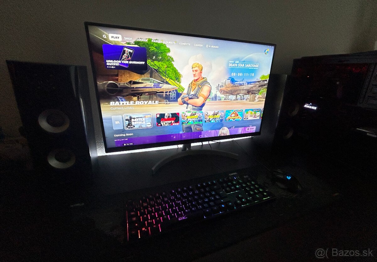 Komplet herná PC zostava + 32" LG UHD 4K monitor