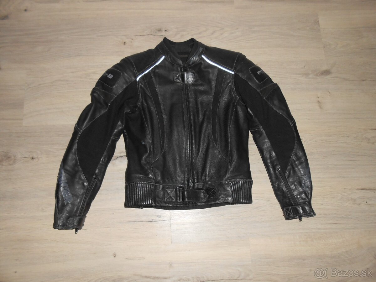 Predam malo pouz. damsku kozenu moto bundu znacky PROBIKER