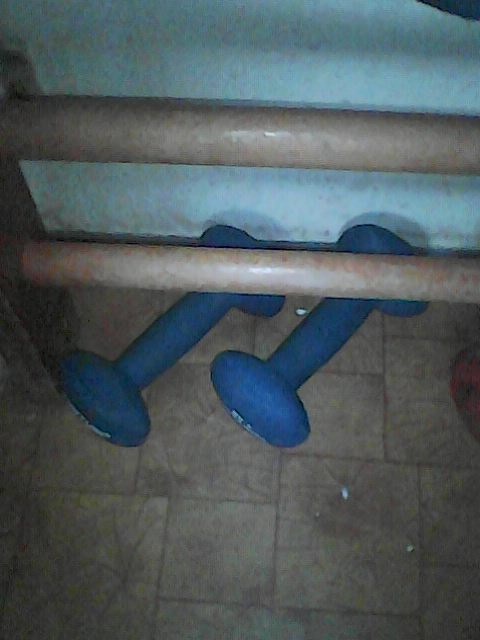 2x4 kg činky