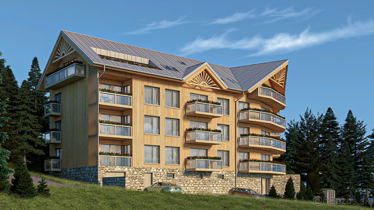 01.A - 4-izb. apartmán, 144,03 m2, DONOVALY, priamo na zjaz