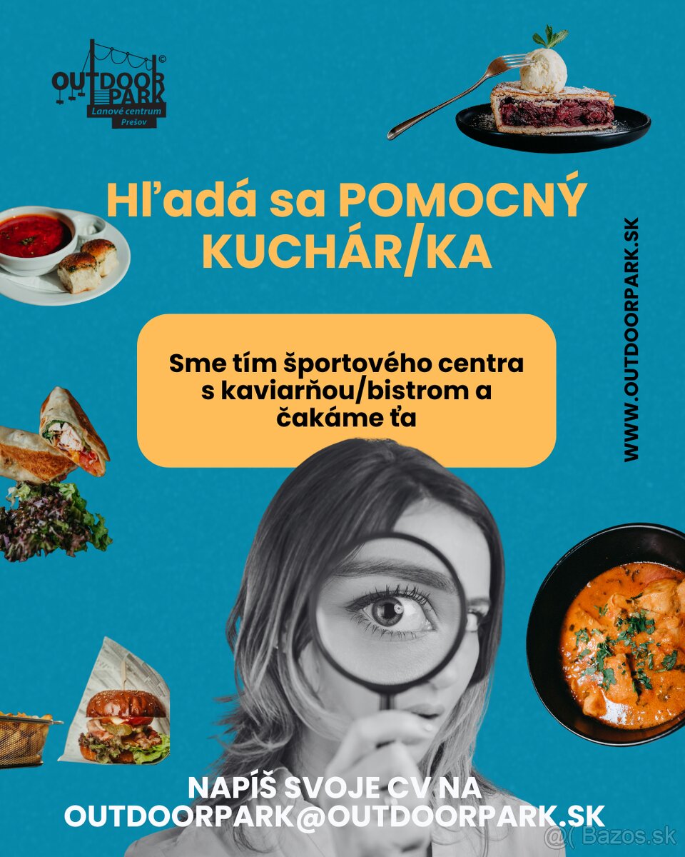 Pomocný kuchár/kuchárka