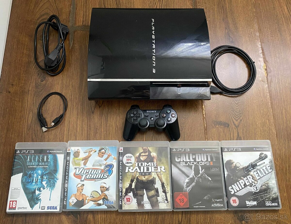 Playstation 3 FAT 60GB CECHC03 - přehraje i PS2 hry