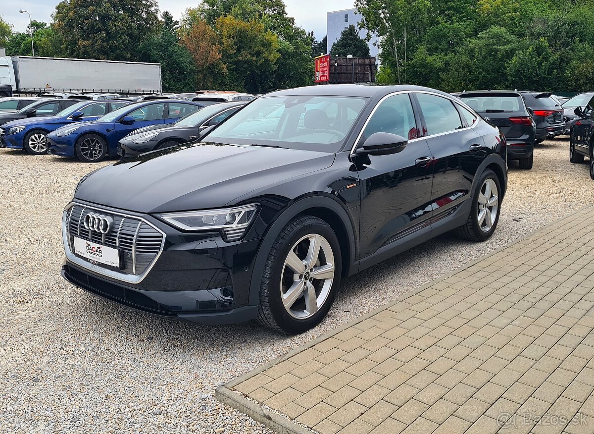 AUDI E-TRON SPORTBACK 50 QUATTRO / MOŽNÝ ODPOČET DPH