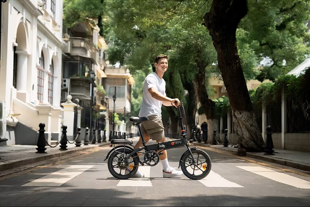 🔵 Predám nový skladací elektrobicykel DYU A1F Pro