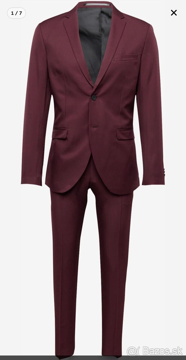 Predám oblek Jack & Jones veľkosť 48