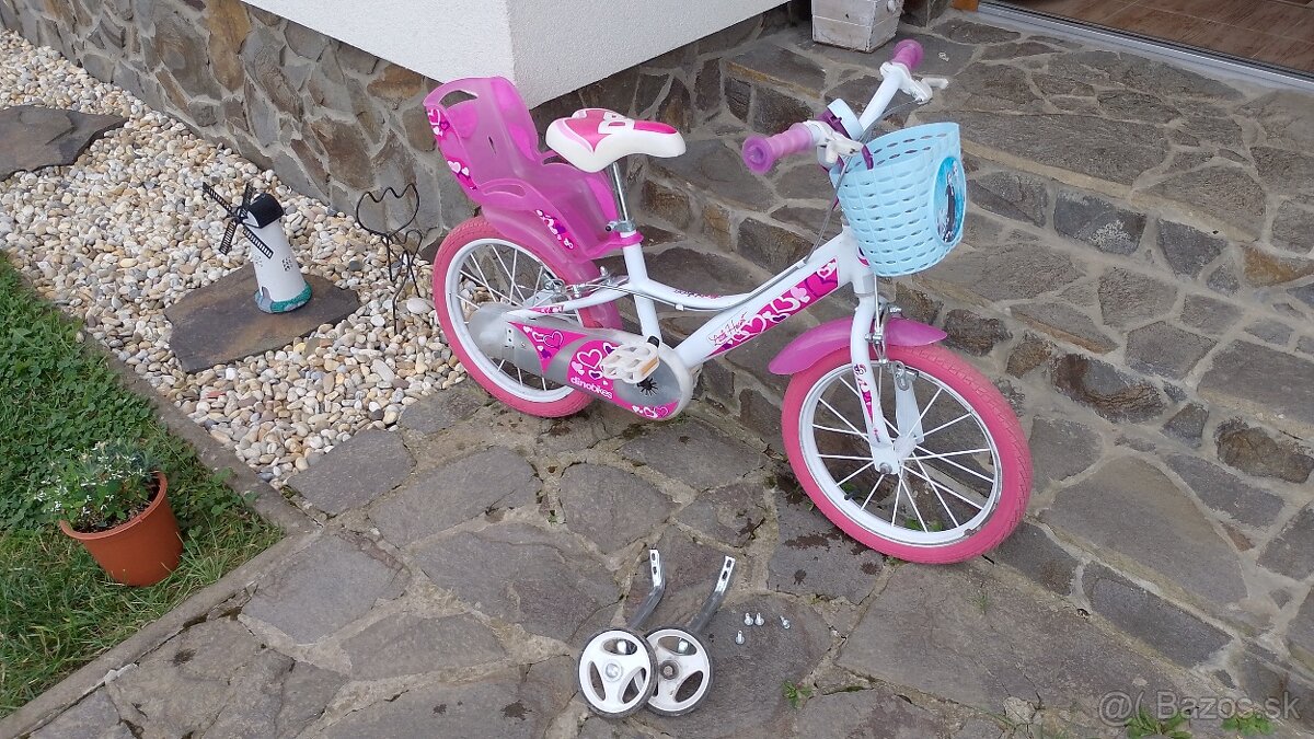 Predám detský bicykel Dinobike 16"