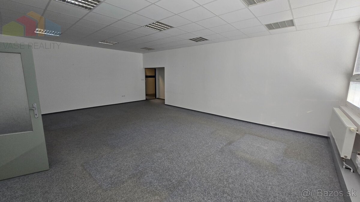 Kancelária 70 m² (2 miestnosti 50m²+20 m²) na prenájom - Pie