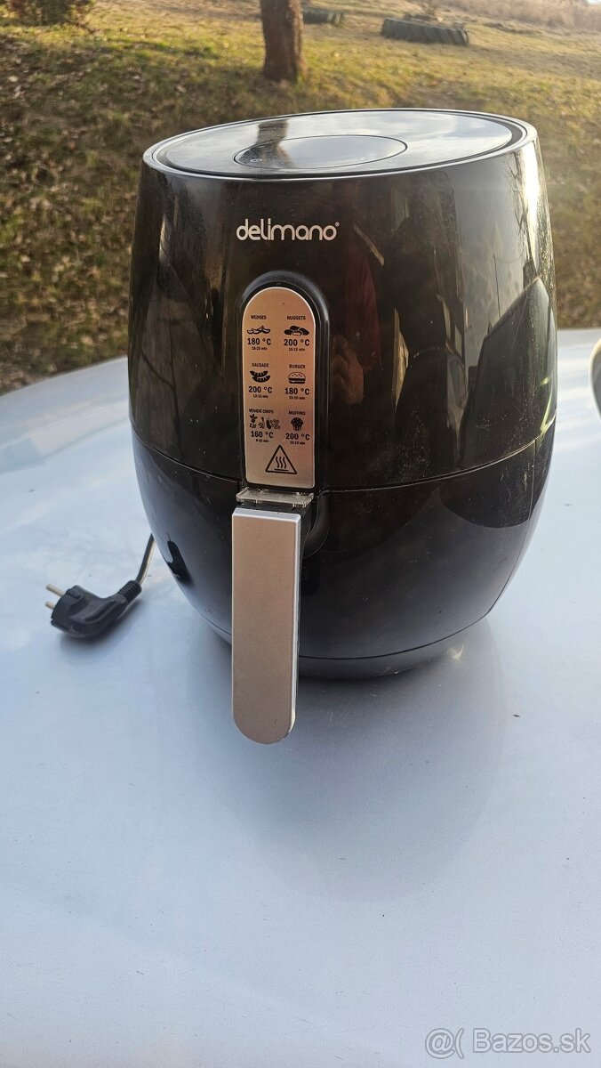 Teplovzdušná fritéza Delimano - raz použitá