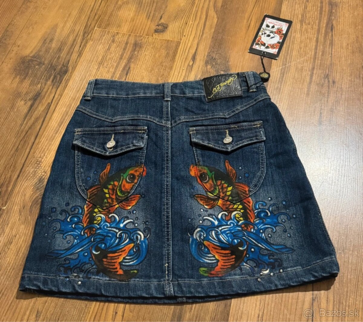 ed hardy sukňa denim skirt