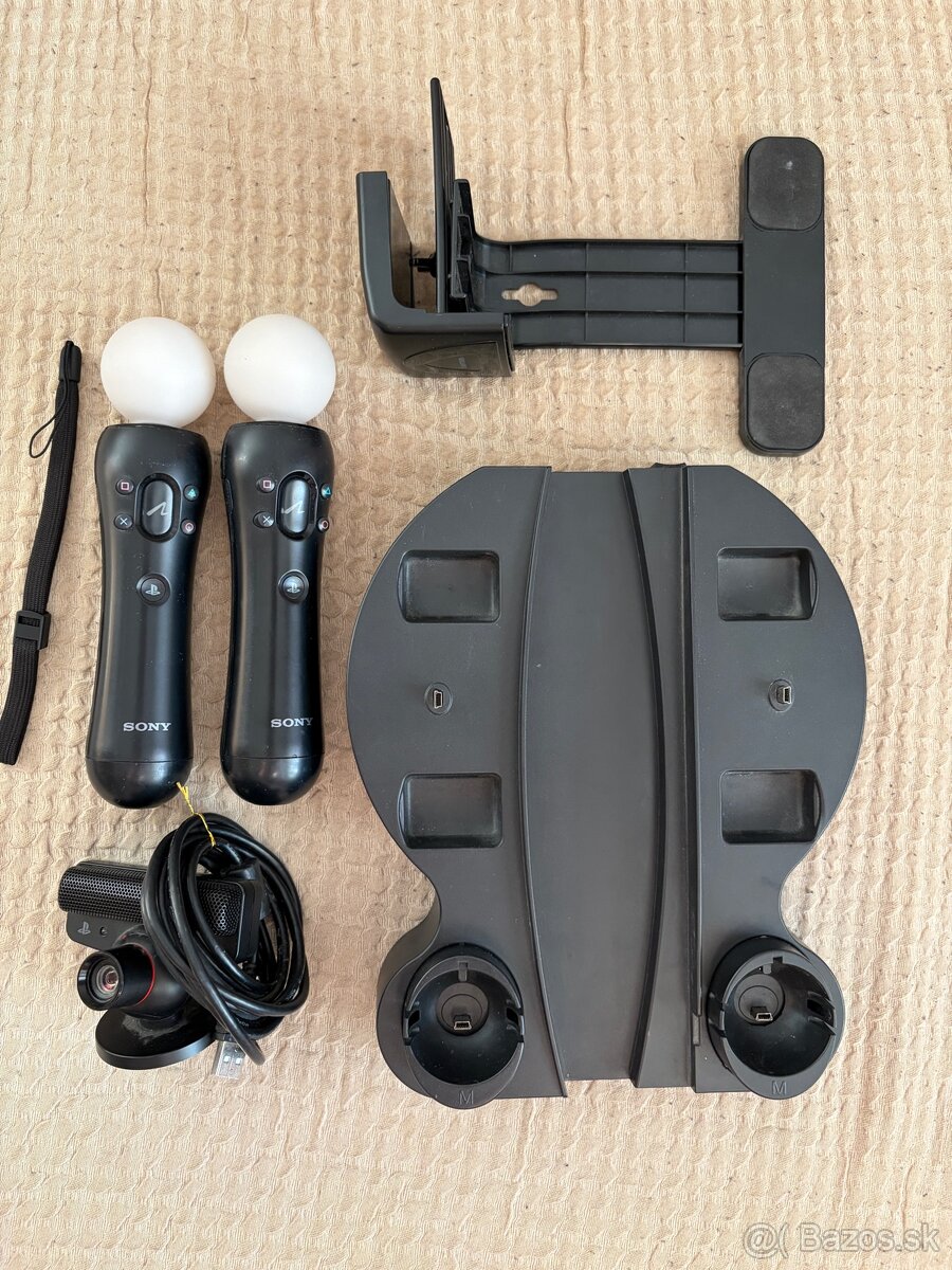 Playstation 3 VR move set + hry
